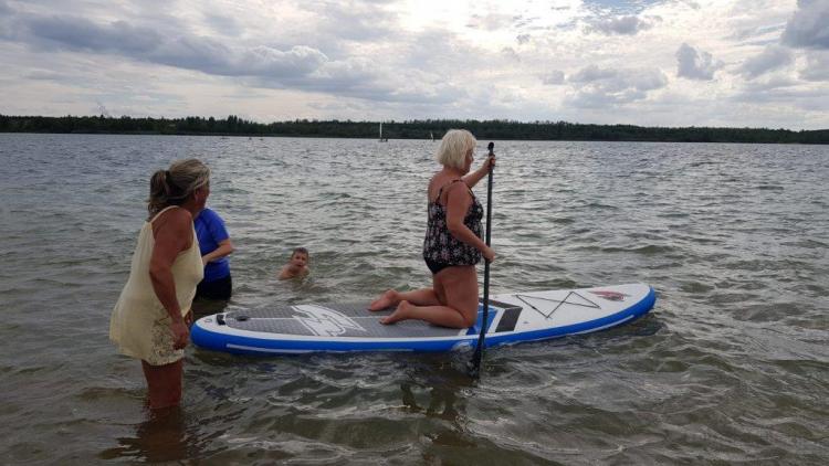 Stand Up Paddling und Grillen