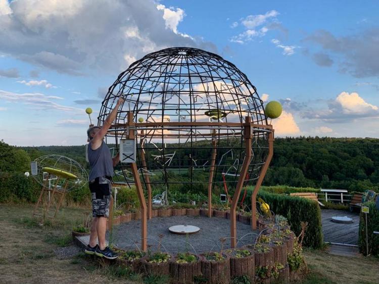 Mit dem Freizeitclub auf der Sternwarte Kraichtal