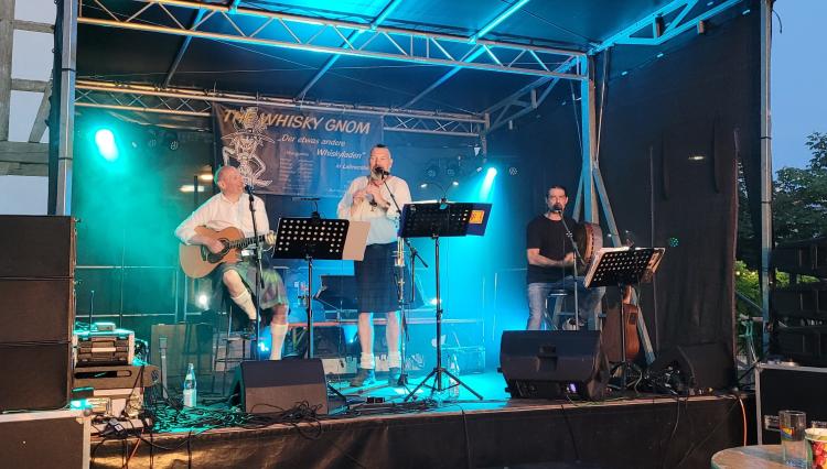 Ein Frühsommerabend mit der Band "Skye"